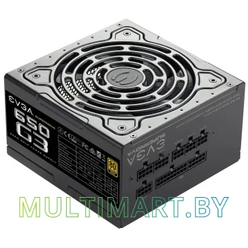 Блок питания EVGA SuperNOVA 650W G3 (220-G3-0650-Y2)